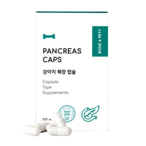 본아페티 독 췌장염 영양제 판크레아스캡스 30g (60p)