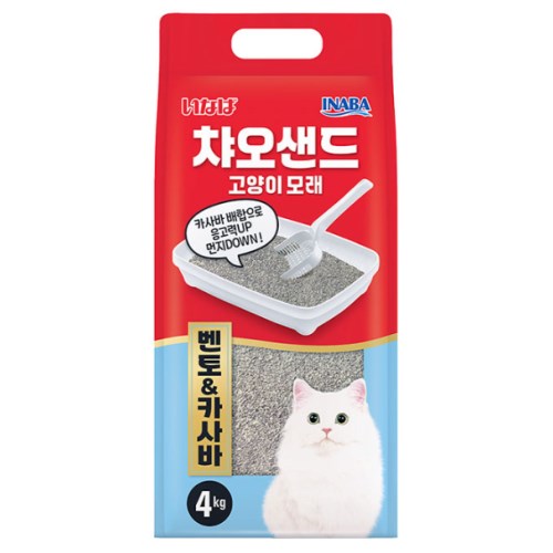 이나바 캣 챠오샌드 벤토&카사바 4kg