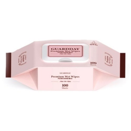 드림제지 가드데이 프리미엄 물티슈 캡형 100매
