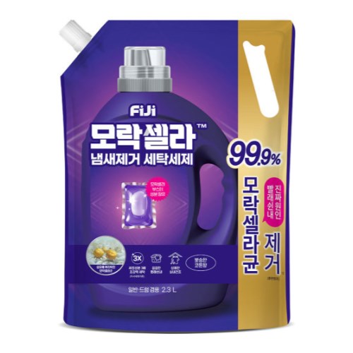 피지(FIJI) 모락셀라 냄새제거 뽀송한 코튼향 리필 2.3L