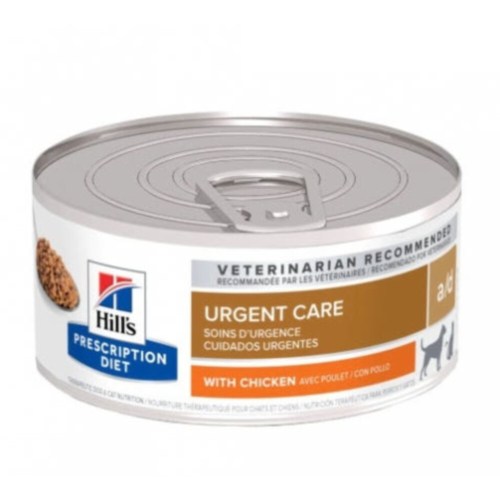 힐스 프리스크립션 다이어트 a/d 회복기 캔 156g