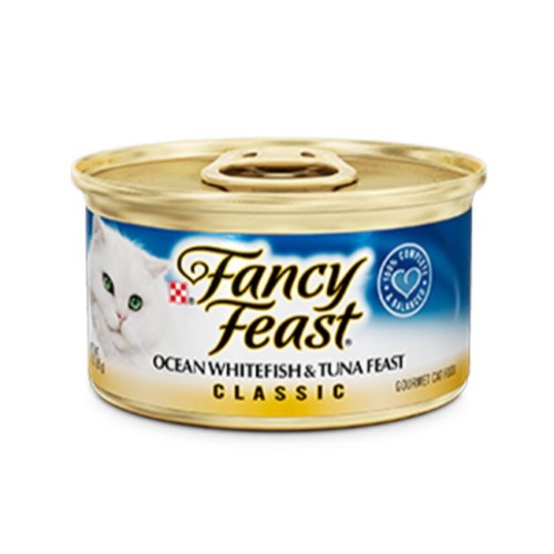 팬시피스트 화이트라벨 화이트피쉬&튜나 캔 85g