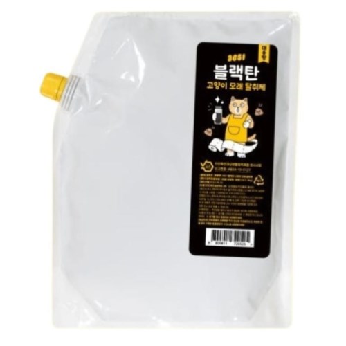 3651 블랙탄 고양이 모래 탈취제 3L