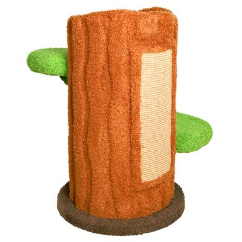 펫모닝 통나무 2단 숨숨집 캣타워 PMC-6530