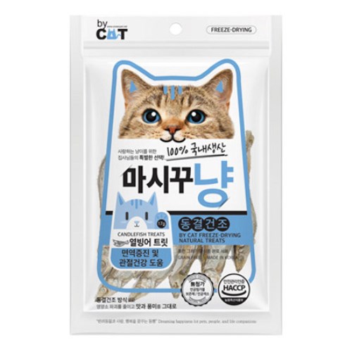 바이캣 마시꾸냥 열빙어 트릿 17g