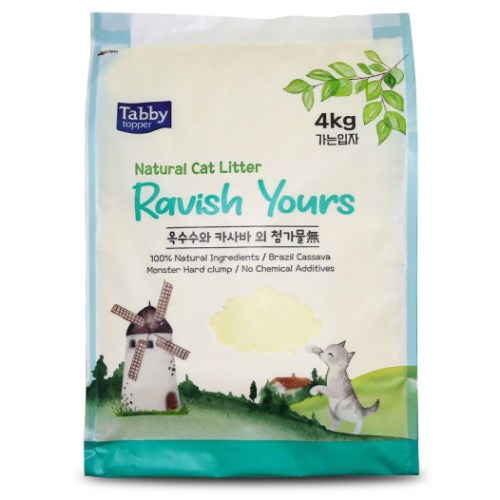 테비토퍼 Ravish Yours 라유 카사바 가는입자 4kg
