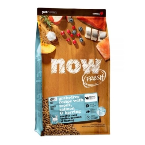 나우(NOW) 캣 그레인프리 피쉬 어덜트 1.36kg