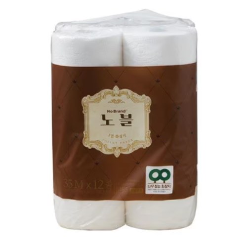 노브랜드 노블 3겹 화장지 35m (12롤)