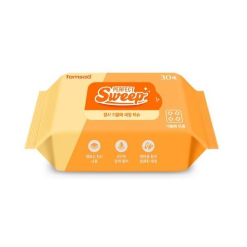 쿠팡 탐사 기름때 세정 티슈 30매