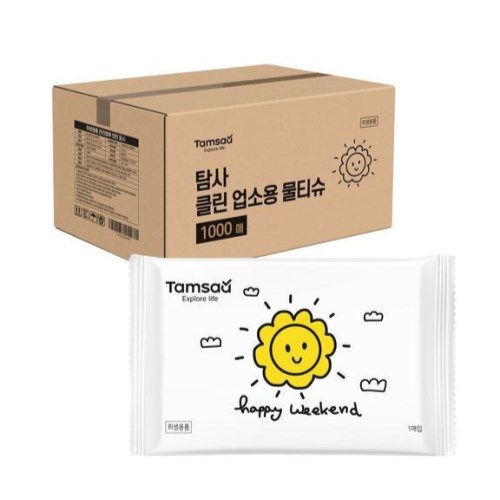 탐사 클린 업소용 물티슈
