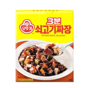 오뚜기  3분 쇠고기 짜장 200g