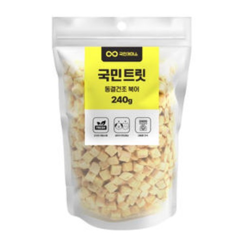 국민커머스 국민트릿 동결건조 북어 240g