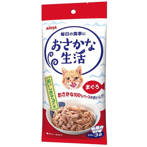 아이시아 생선생활 참치 파우치 OS-1 180g (60g x 3p)