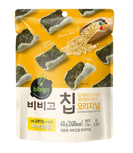 CJ제일제당 비비고 오리지널 김스낵 40g