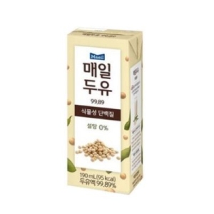 매일유업 매일두유 99.89% 190ml