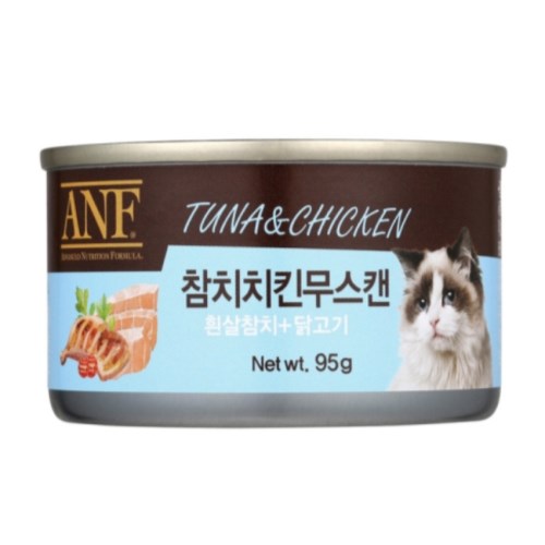 ANF 캣 참치치킨무스 캔 95g