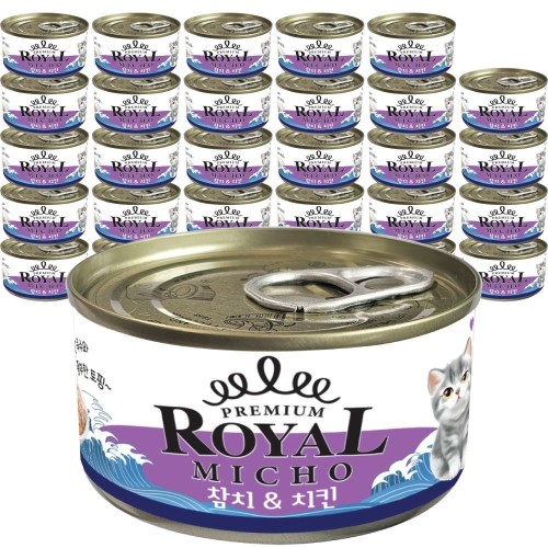펫스토리 프리미엄 로얄 미쵸 참치&치킨 캔 85g