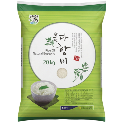 보성농협  2025 햅쌀 보성 다향미 상등급 20kg