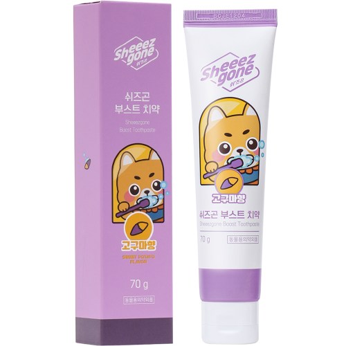 쉬즈곤 부스트 치약 고구마향 70g