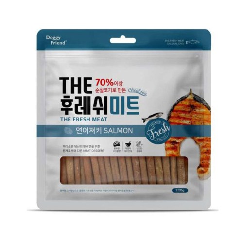 도기프렌드 더 후레쉬미트 연어져키 220g