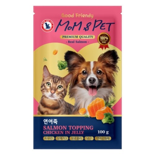 맘앤펫 연어죽 파우치 100g