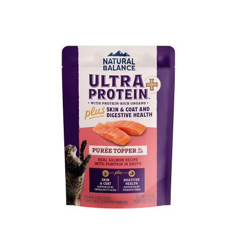 내추럴발란스 캣 울트라 프로틴 플러스 피부&털&소화 레시피 파우치 68g