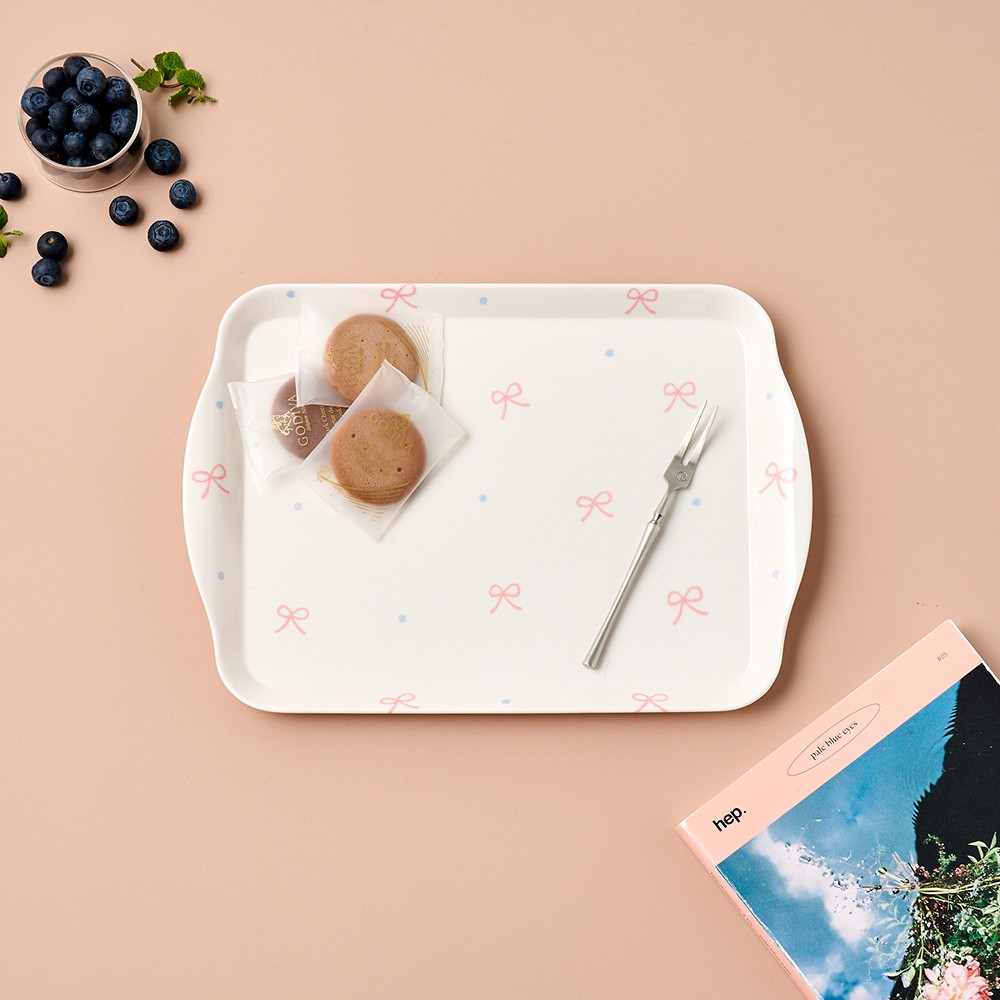 모던하우스 러브소르베 멜라민 쟁반 핑크 M