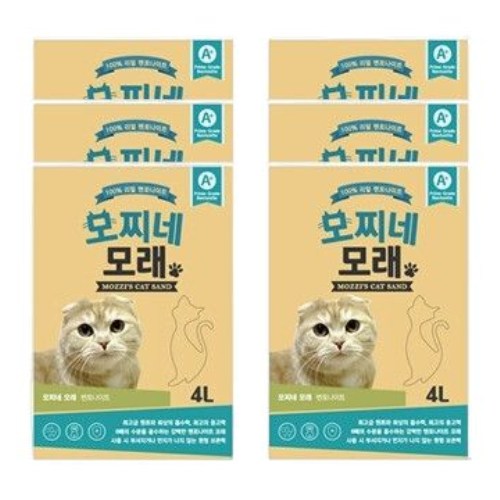 코리아독스 모찌네 모래 무향 3.1kg