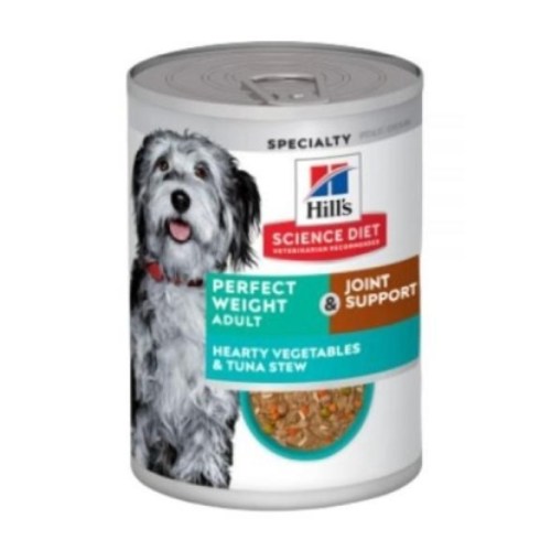 힐스 사이언스 다이어트 독 어덜트 퍼펙트 웨이트&조인트 서포트 스튜 캔 354g