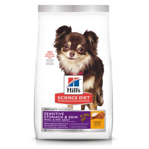 힐스 사이언스 다이어트 독 어덜트 센서티브 스토막&스킨 스몰&미니 1.8kg