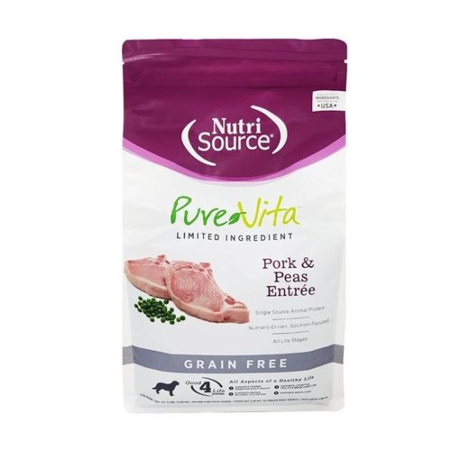 퓨어비타 독 그레인프리 포크&완두콩 앙트레 2.26kg