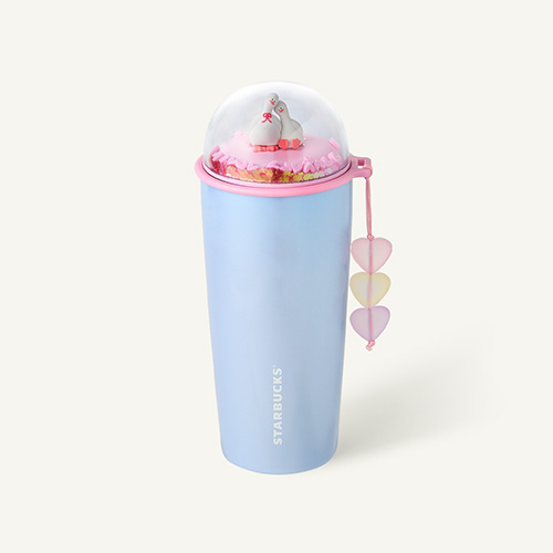 스타벅스 SS 젤리덕 돔 텀블러 473ml