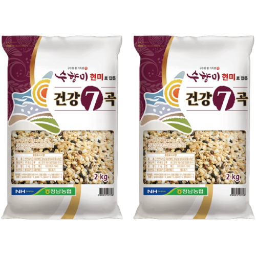 초록숟가락  수향미 현미로 만든 건강7곡 2kg