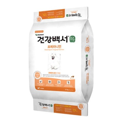 뉴트리나 독 건강백서 순 포메라니언 5.1kg