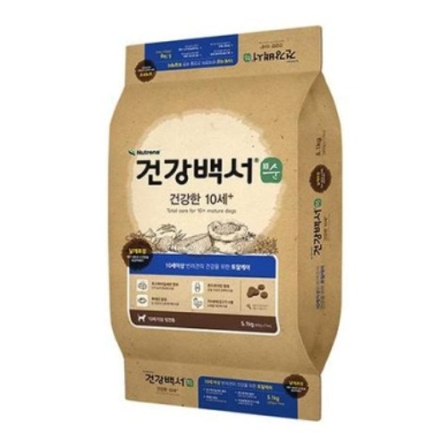 뉴트리나 독 건강백서 순 건강한 10세이상 5.1kg
