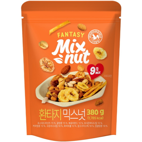 산과들에 환타지 믹스넛 380g