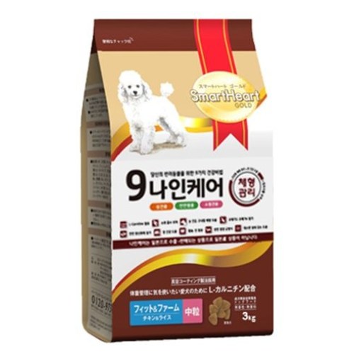 스마트하트골드 독 나인케어 체형관리 3kg