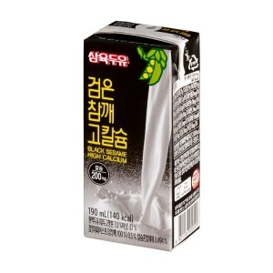 삼육식품  검은참깨 고칼슘 두유 190ml