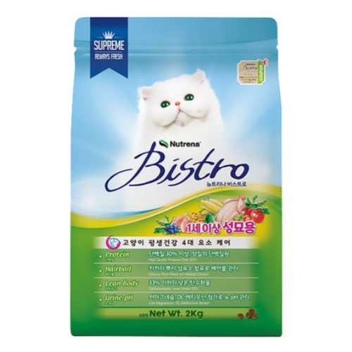  뉴트리나 비스트로 어덜트 2kg [1개]