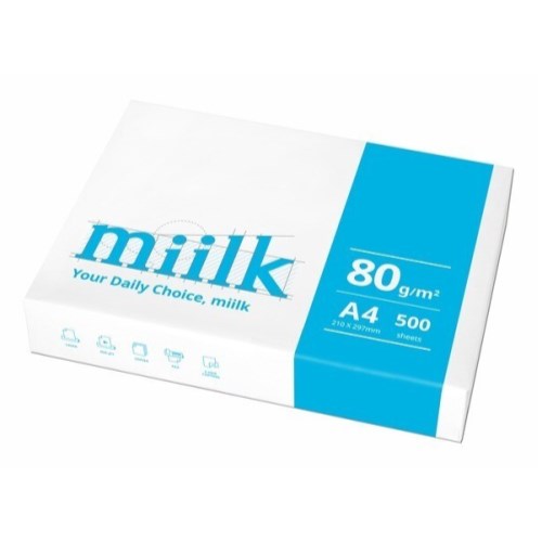 한국제지 밀크 복사용지 A4 80g [500매]