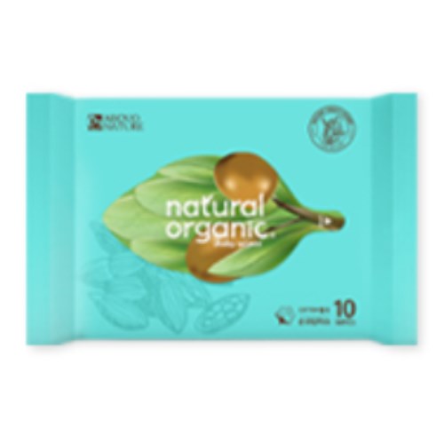 네츄럴오가닉 프리미엄 플레인 손입티슈 리필형 10매