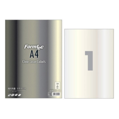 폼텍  반투명 라벨 3130