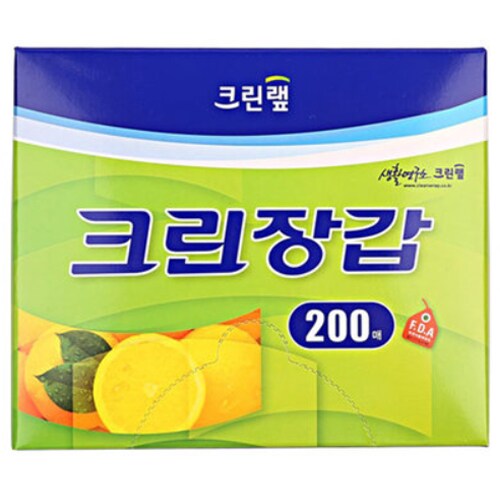 크린랲  크린장갑 200매