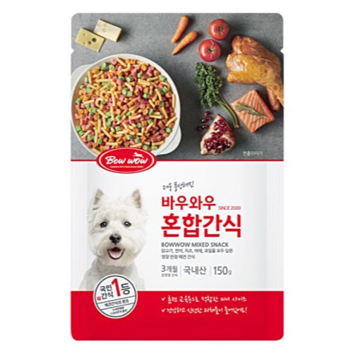  바우와우 혼합간식 150g [2개]
