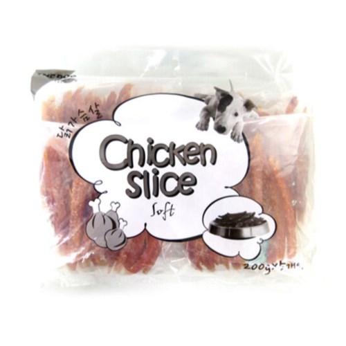 더독 치킨 소프트 슬라이스 져키 1kg