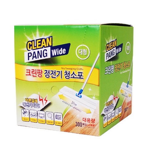 미벨라  크린팡 정전기 청소포 대형 300매