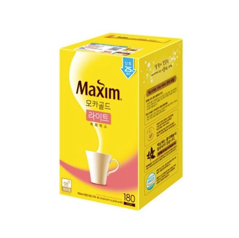 동서식품 맥심 모카골드 라이트 커피믹스 180개입