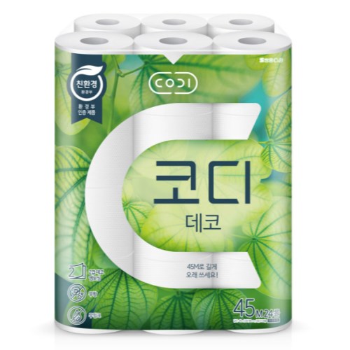 코디 데코 45m (24롤)