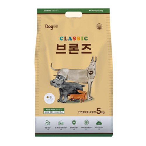  도그랑 클래식 브론즈 5kg [1개]