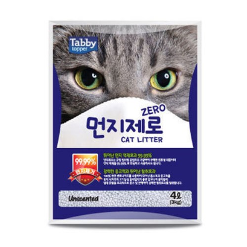 테비토퍼 먼지제로 무향 4L